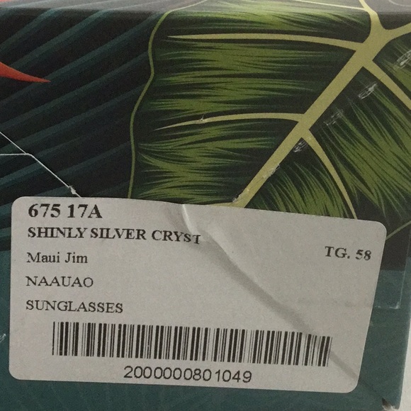 MAUI JIM NAAUAO SUNGLASSES POLARIZED UNISEX. - Picture 7 of 7